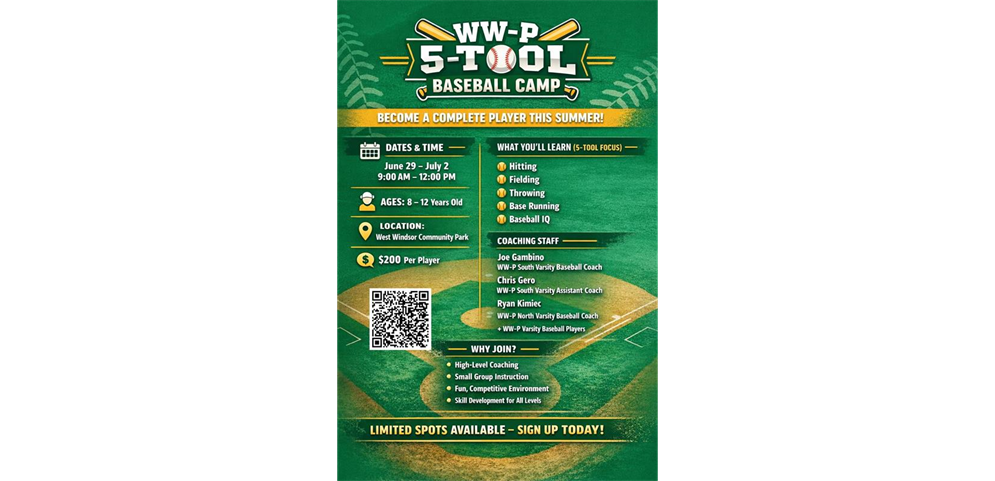 WW-P 5-Tool Baseball Camp 